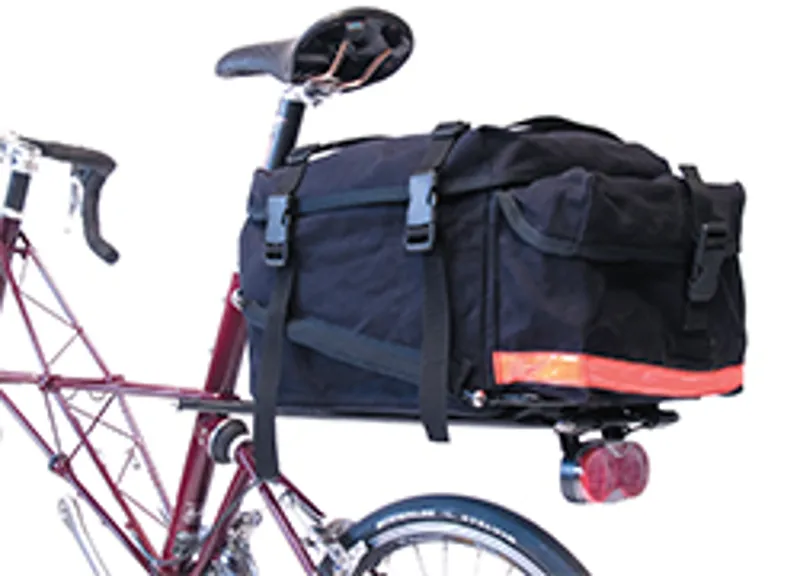 Moulton Touring cotton duck canvas Rear Bag for SST or TSR in Black